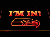 Seattle Seahawks (7) LED Neon Sign Electrical - Orange - TheLedHeroes