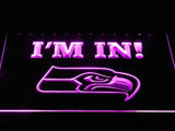 Seattle Seahawks (7) LED Neon Sign Electrical - Purple - TheLedHeroes
