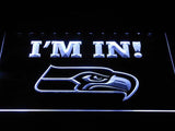 Seattle Seahawks (7) LED Neon Sign USB - White - TheLedHeroes