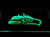 Seattle Seahawks (8) LED Neon Sign USB - Green - TheLedHeroes