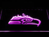 Seattle Seahawks (8) LED Neon Sign USB - Purple - TheLedHeroes