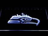 Seattle Seahawks (8) LED Neon Sign USB - White - TheLedHeroes