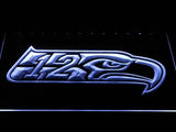 Seattle Seahawks (9) LED Neon Sign USB - White - TheLedHeroes