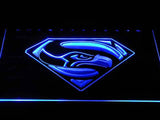 Seattle Seahawks (10) LED Neon Sign USB - Blue - TheLedHeroes