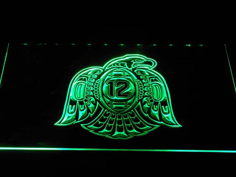 FREE Seattle Seahawks (11) LED Sign - Green - TheLedHeroes