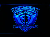 FREE 1st Battalion 3rd Marines LED Sign - Blue - TheLedHeroes