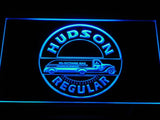 Hudson Regular Oil LED Neon Sign USB - Blue - TheLedHeroes