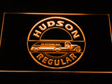 FREE Hudson Regular Oil LED Sign - Orange - TheLedHeroes