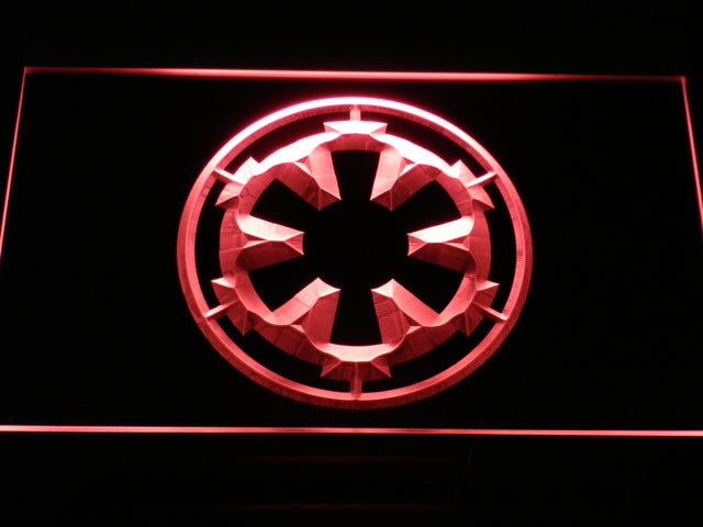 FREE Star Wars Imperial Emblem LED Sign - Red - TheLedHeroes
