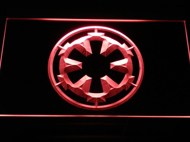 Star Wars Imperial Emblem LED Neon Sign USB - Red - TheLedHeroes