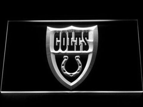 Indianapolis Colts (2) LED Neon Sign Electrical - White - TheLedHeroes