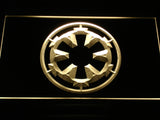 FREE Star Wars Imperial Emblem LED Sign - Yellow - TheLedHeroes