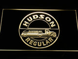 Hudson Regular Oil LED Neon Sign Electrical - Yellow - TheLedHeroes