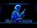 Star Wars Han Solo LED Neon Sign USB - Blue - TheLedHeroes