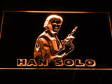 Star Wars Han Solo LED Neon Sign Electrical - Orange - TheLedHeroes