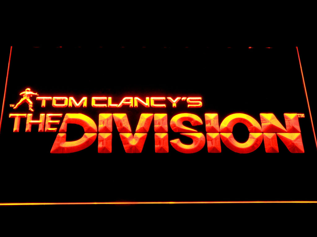 Tom Clancy's The Division LED Neon Sign Electrical - Orange - TheLedHeroes