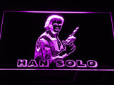 Star Wars Han Solo LED Neon Sign USB - Purple - TheLedHeroes