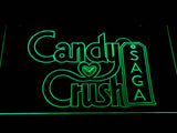 FREE Candy Crush Saga LED Sign - Green - TheLedHeroes