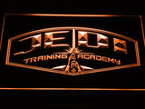 Star Wars Jedi Training Academy LED Neon Sign Electrical - Orange - TheLedHeroes