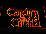 Candy Crush Saga LED Neon Sign USB - Orange - TheLedHeroes
