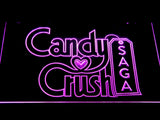 Candy Crush Saga LED Neon Sign Electrical - Purple - TheLedHeroes