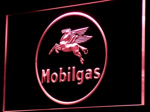 Mobilgas LED Neon Sign Electrical - Red - TheLedHeroes
