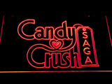 Candy Crush Saga LED Neon Sign Electrical - Red - TheLedHeroes