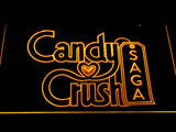 Candy Crush Saga LED Neon Sign Electrical - Yellow - TheLedHeroes