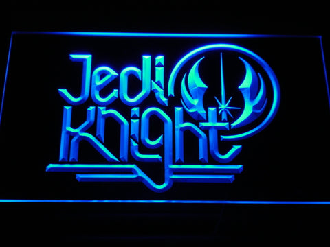 FREE Star Wars Jedi Knight (2) LED Sign - Blue - TheLedHeroes