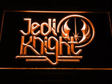 Star Wars Jedi Knight (2) LED Neon Sign USB - Orange - TheLedHeroes