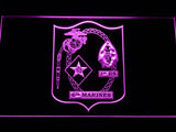 1st Battalion 6th Marines LED Neon Sign Electrical - Purple - TheLedHeroes