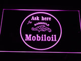 Mobiloil Gargoyle LED Neon Sign Electrical - Purple - TheLedHeroes