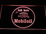 Mobiloil Gargoyle LED Neon Sign USB - Red - TheLedHeroes
