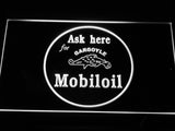 Mobiloil Gargoyle LED Neon Sign Electrical - White - TheLedHeroes