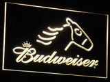 FREE Budweiser Horse LED Sign - Yellow - TheLedHeroes