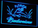 Budweiser Florida LED Neon Sign USB - Blue - TheLedHeroes