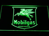 Mobilgas - Socony Vacuum LED Neon Sign Electrical - Green - TheLedHeroes