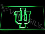 Indiana Hoosiers LED Neon Sign USB - Green - TheLedHeroes