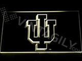 Indiana Hoosiers LED Neon Sign USB - Yellow - TheLedHeroes