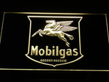 Mobilgas - Socony Vacuum LED Neon Sign USB - Yellow - TheLedHeroes