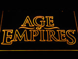 Age of Empires LED Neon Sign Electrical - Yellow - TheLedHeroes