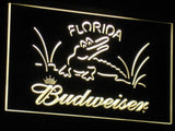 Budweiser Florida LED Neon Sign USB - Yellow - TheLedHeroes