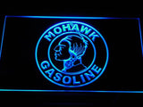 Mohawk Oil LED Neon Sign Electrical - Blue - TheLedHeroes