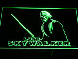 Star Wars Luc Skywalker LED Neon Sign USB - Green - TheLedHeroes