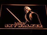 Star Wars Luc Skywalker LED Neon Sign USB - Orange - TheLedHeroes