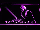 Star Wars Luc Skywalker LED Neon Sign USB - Purple - TheLedHeroes