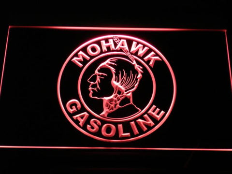 Mohawk Oil LED Neon Sign USB - Red - TheLedHeroes