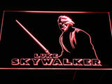 Star Wars Luc Skywalker LED Neon Sign USB - Red - TheLedHeroes