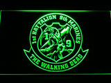 FREE 1st Battalion 9th Marines LED Sign - Green - TheLedHeroes