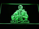 Star Wars Obi-Wan LED Neon Sign USB - Green - TheLedHeroes